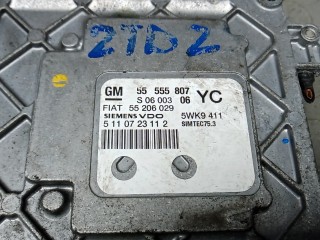 Блок управления двс, ориг. номер 55555807, FIAT CROMA 2 2