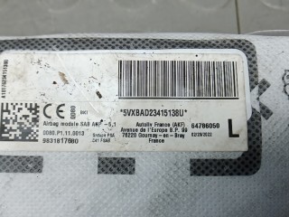 Подушка сидения водителя, CITROEN C4 3 3 2020-2024