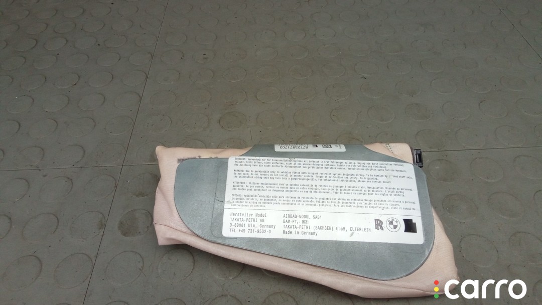 Подушка сидения водителя BMW 5 F07 F07 2009-2013, 87723971703, фото 2