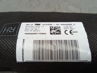 Подушка сидения водителя, ориг. номер PSA9809506980, 34197256E, 9809506980XX, PEUGEOT 3008 2 2 2016-2020