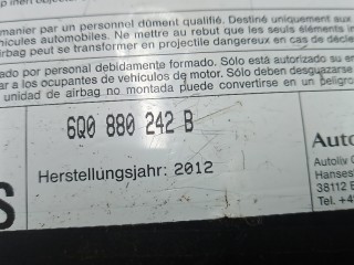 Подушка сидения пассажира, ориг. номер 6Q0880242B, SKODA FABIA 2 2 2010-2014