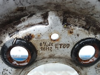 Диск штампованный, MERCEDES BENZ VITO W639 W639 2010-2015