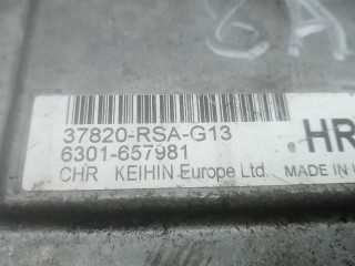 Блок управления двс, ориг. номер 37820-RSA-G13, HONDA CIVIC 8 8