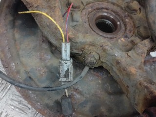 Ступица передняя левая, ориг. номер 40015JD000, 40202JG01B, NISSAN QASHQAI J10 +2 J10 +2
