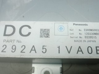 Блок управления, ориг. номер 292A51VA0B, NISSAN QASHQAI J10 +2 J10 +2