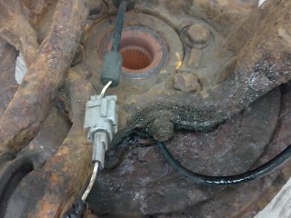 Ступица передняя правая, ориг. номер 40014JD000, 40202JG01B, NISSAN QASHQAI J10 +2 J10 +2