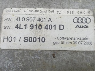Блок управления двс, ориг. номер 4L1910401D, 4L0907401A, AUDI Q7 2005-2009