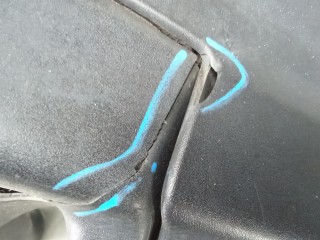 Зеркало наружное левое, ориг. номер 2PIN, FORD TRANSIT 8 8 2013-2019