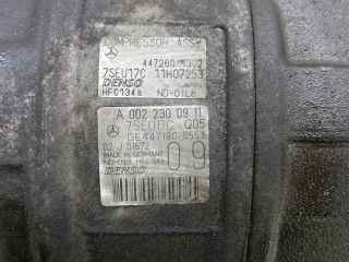 Компрессор кондиционера бензиновый, ориг. номер A0022300911, MERCEDES BENZ S-CLASS W221 W221 2005-2009