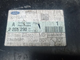 Крыло переднее левое, FORD TRANSIT 8 8 2013-2019