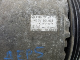 Компрессор кондиционера бензиновый, ориг. номер A0022304711, MERCEDES BENZ A-CLASS W169 W169 2008-2012