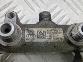 Топливная рампа дизельная, ориг. номер 059130089BT, AUDI A6 C7 C7 2011-2014