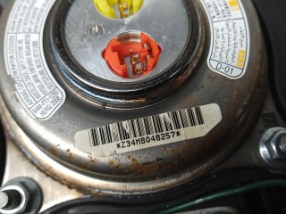 Подушка безопасности водителя, ориг. номер 98510JD16C, NISSAN QASHQAI J10 J10 2006-2010
