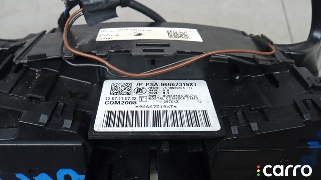 Переключатель поворотов и дворников (стрекоза) PEUGEOT 3008 1 1 2009-2013, PSA96667319XT, фото 7