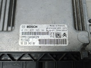 Блок управления двс, ориг. номер 0281035365, CITROEN C4 CACTUS 2018-2026