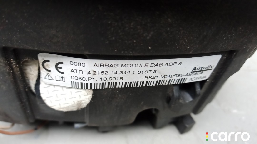 Подушка безопасности водителя FORD TRANSIT 8 8 2013-2019, микроавтобус, левый руль, 4215214344101073, фото 4