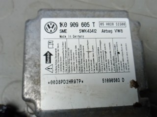 Блок управления airbag, ориг. номер 1K0909605T, SKODA OCTAVIA A5 Scout A5 Scout 2008-2013