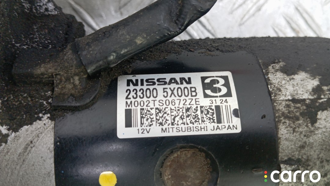 Стартер дизельный NISSAN NAVARA D40 D40 2010-2015, 2.5 л, 23300-5X00B, фото 5