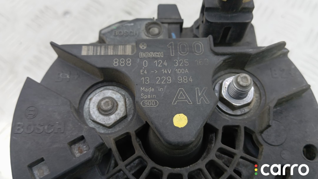 Генератор бензиновый OPEL ASTRA H H 2006-2014, 1.6 л, 0124325163, фото 6