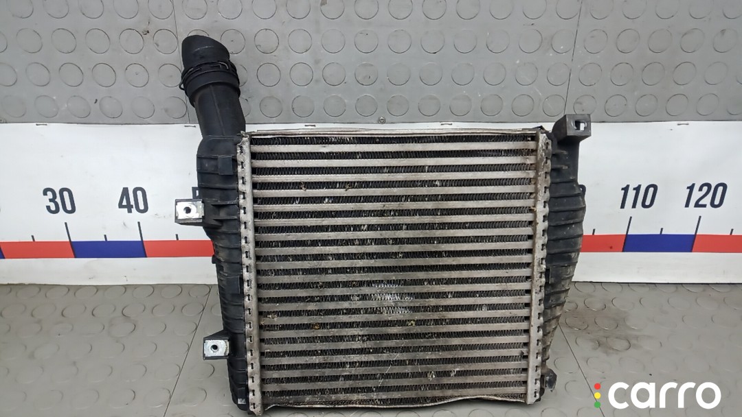 Радиатор интеркулера VOLKSWAGEN TOUAREG 2 2 2010-2014, ДИЗЕЛЬ, 3.0 л, АКПП, фото 4