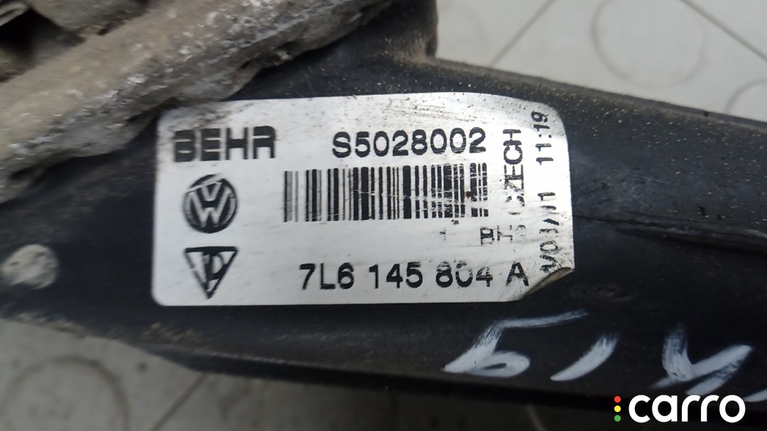 Радиатор интеркулера VOLKSWAGEN TOUAREG 2 2 2010-2014, ДИЗЕЛЬ, 3.0 л, АКПП, фото 8