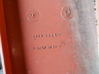 Спойлер кабины, ориг. номер 5000936423, 5000936422, Renault Magnum 2005-2013