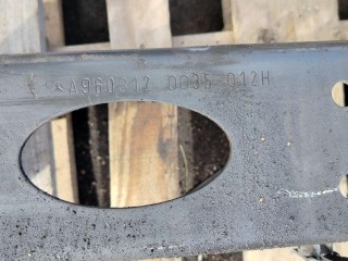 Траверса рамы поперечная задняя, ориг. номер A9603120035, A9603123935, A96031239357284, Mercedes-Benz Actros 4 (MP4) 2011-2026