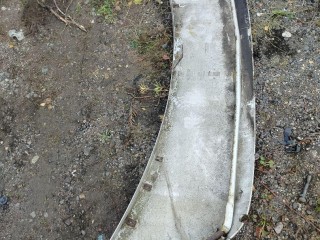 Спойлер кабины верхний, ориг. номер 5010544344, 5010544347, Renault Magnum 2005-2013