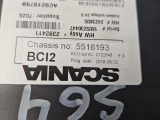 Блок управления BCI2, ориг. номер 2468170, 2468177, 2472283, 2532344, 2532347, 2586735, 2597422, 2792301, 2838013, 2838014, 2851039, 2851068, 2851071, 2882823, 2898316, 2907443, 2907451, 2907452, 2992928, 3001732, 3012827, 3012861, 3043908, 3063628, 3070784, 3086953, 3088722, 3203504, Scania R 2016-2026