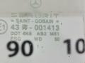 A1297200418 Стекло двери передней правой Mercedes SL R129 1995г. - фото №4