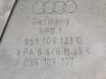 059109123G, 059109107 Защита (кожух) ремня ГРМ Audi A4 2002г. - фото №2