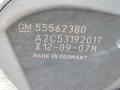 55562380, A2C53192017 Заслонка дроссельная Opel Astra 2007г. - фото №2