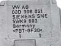 03D906051A, 5WK9693 Датчик абсолютного давления Volkswagen Fox 2006г. - фото №6