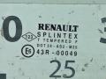 7700828328 Стекло двери передней правой Renault Scenic 2001г. - фото №2