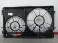 1K0121207BB, 1K0959455EA Диффузор (кожух вентилятора) Volkswagen Golf 2004г. - фото №2