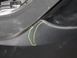 Накладка декоративная на торпедо, ориг. номер 846103Z000RY, Hyundai i40 VF 2011-2015