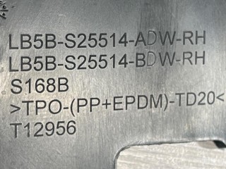 молдинг двери задней правой, ориг. номер LB5BS25514ADW, Ford Explorer 6 поколение U625 2019-2024