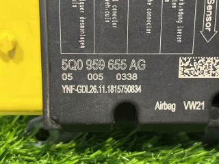 блок управления подушками безопасности, ориг. номер 5Q0959655AG, Volkswagen Jetta 7 поколение 2018-2022