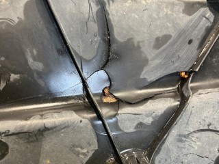 защита днища левая, ориг. номер 5Q0825201AD, Volkswagen Jetta 7 поколение 2018-2022