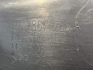 обшивка салона задняя правая, ориг. номер 17A867766A, Volkswagen Jetta 7 поколение 2018-2022
