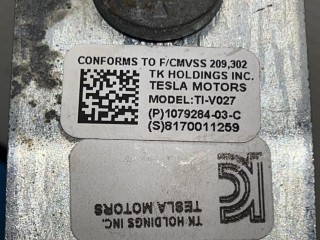 ремень безопасности передний правый, ориг. номер 107928403C, Tesla Model S 1 поколение [рестайлинг] 2016-2021