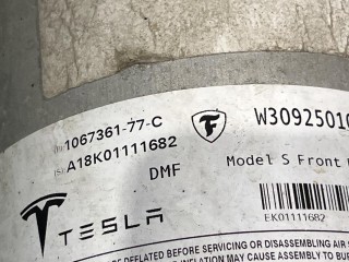 пневмостойка передняя правая, ориг. номер 1067361-77-C, 1030609-00-D, Tesla Model S 1 поколение [рестайлинг] 2016-2021