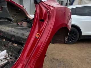 четверть задняя левая, Tesla Model S 1 поколение [рестайлинг] 2016-2021