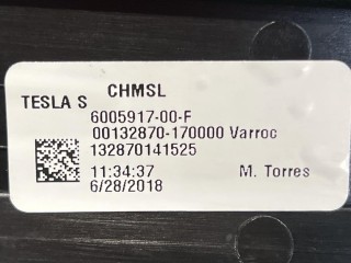 дополнительный стоп-сигнал, ориг. номер 600591700F, Tesla Model S 1 поколение [рестайлинг] 2016-2021