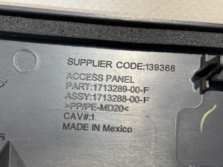 корыто пластиковое багажника, ориг. номер 1516185-00-A, 1713289-00-F, Tesla Model 3 2 поколение 2024-2026