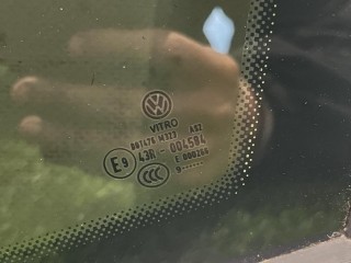 стекло кузовное заднее правое, ориг. номер 17A845042E, Volkswagen Jetta 7 поколение 2018-2022