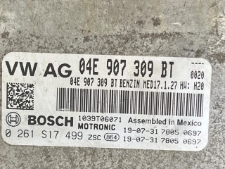 блок управления двигателем, ориг. номер 04E907309BT, Volkswagen Jetta 7 поколение 2018-2022