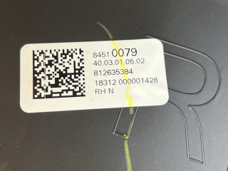 обшивка отсека багажника правая, ориг. номер 84510079, GMC Terrain 2 поколение 2017-2021