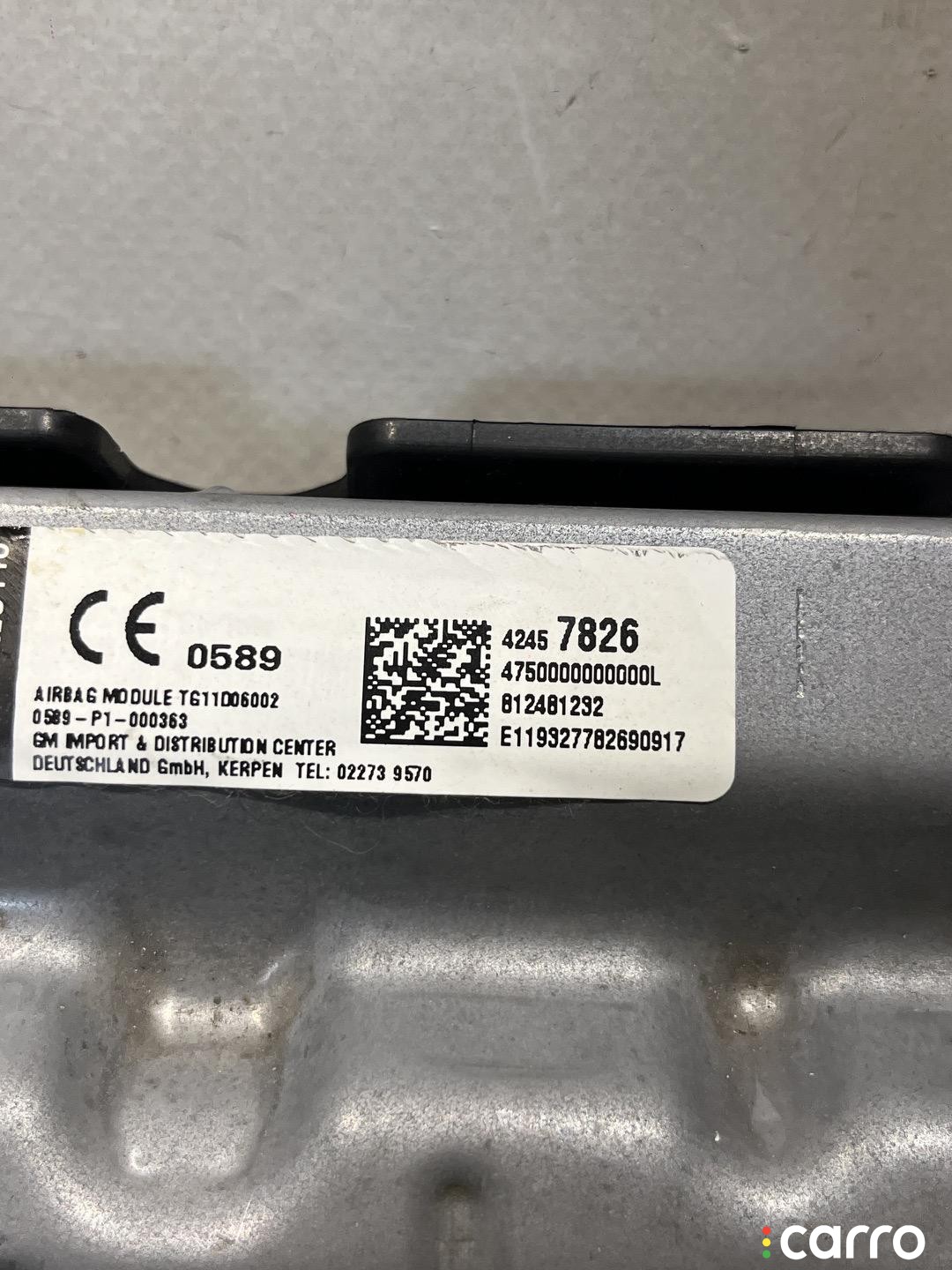 подушка безопасности коленная водителя Buick Encore GX 1 поколение 2019-2023, левый руль, 42457826, фото 7