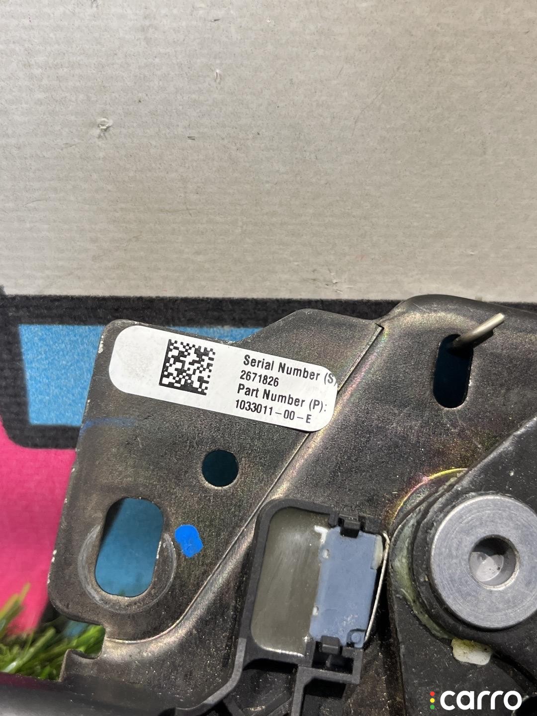 замок капота Tesla Model 3 1 поколение 2017-2021, 1033011-00-E, фото 7